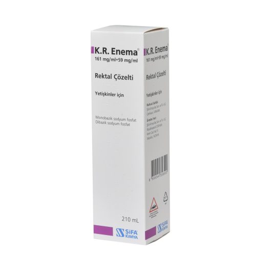 K.R. Enema (210 mg.)